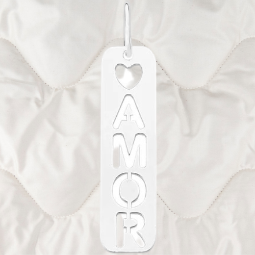 PINGENTE PLACA AMOR