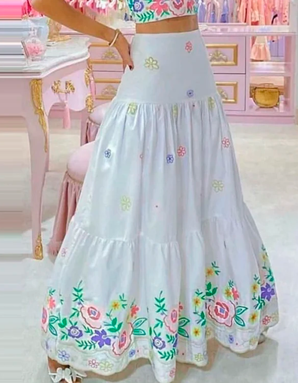 Conjunto Floral Evelyn