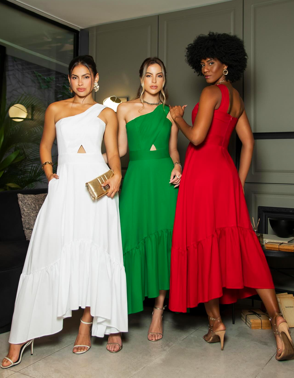 Vestido Longo Elegante Helena