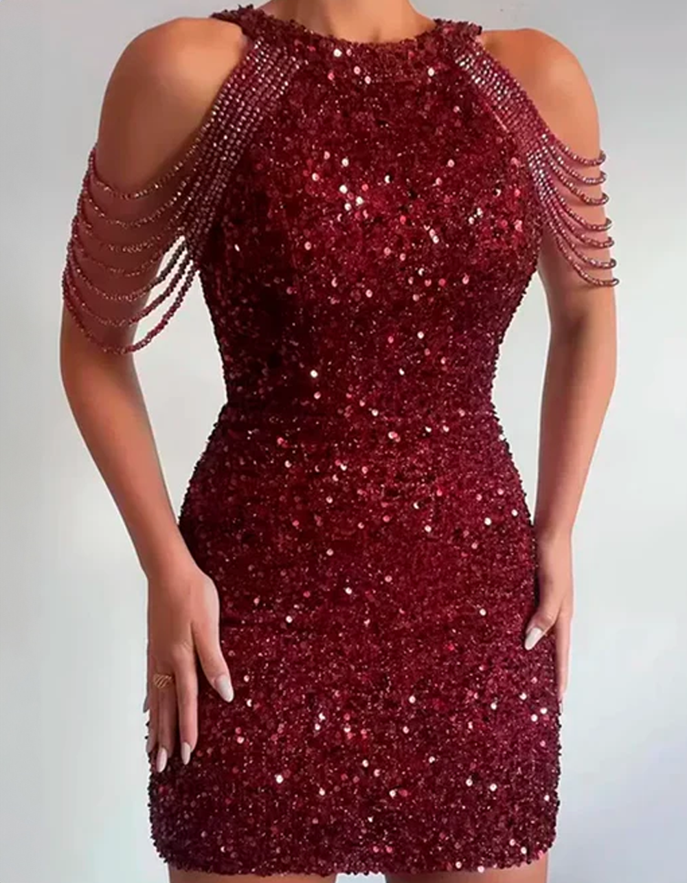 Vestido Ombros De Fora Alissa
