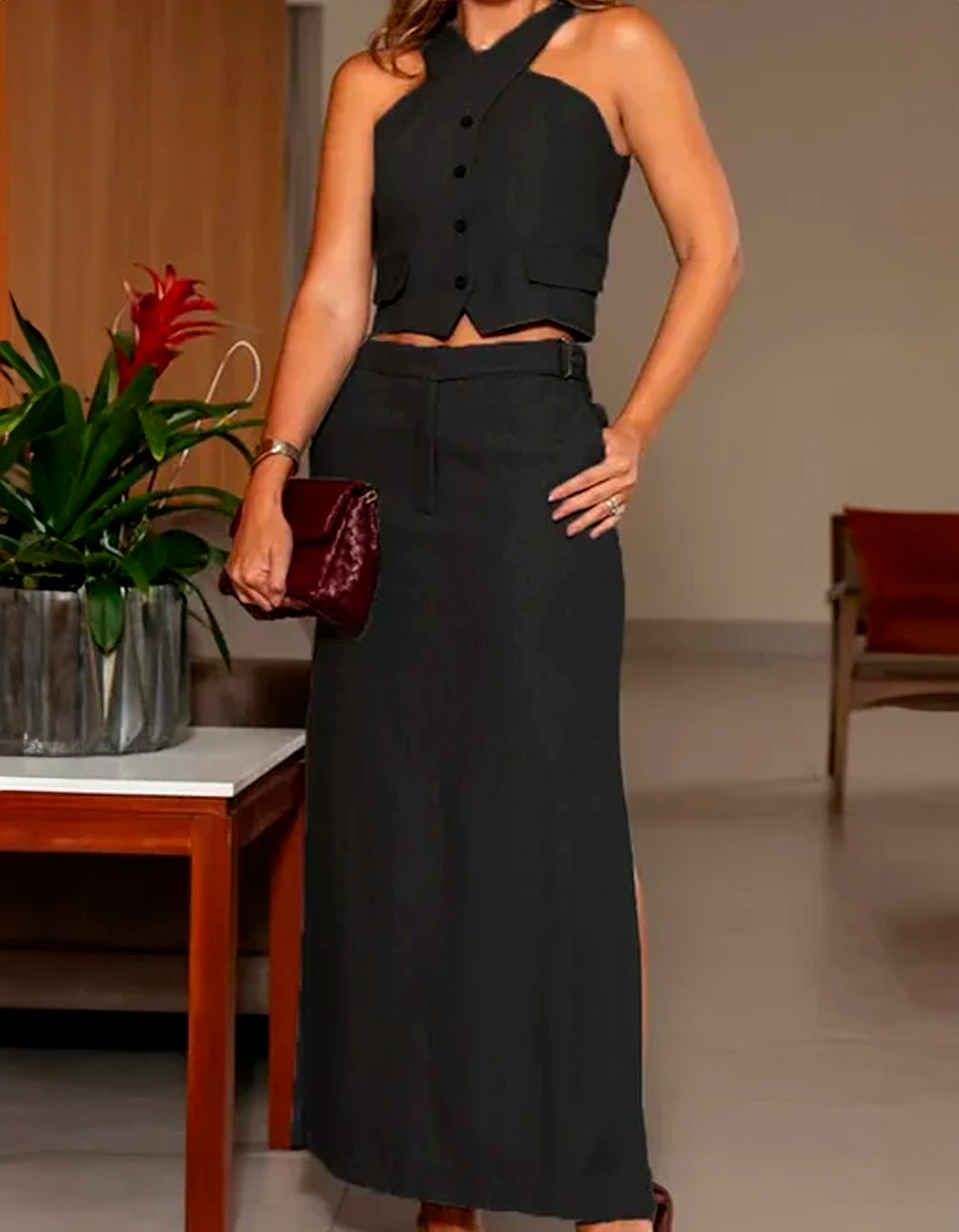Conjunto Alfaiataria Feminino Léia