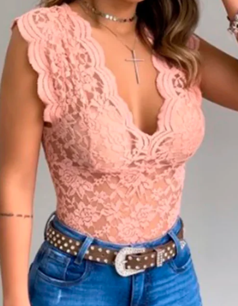 Top Sexy Rendado Brenda