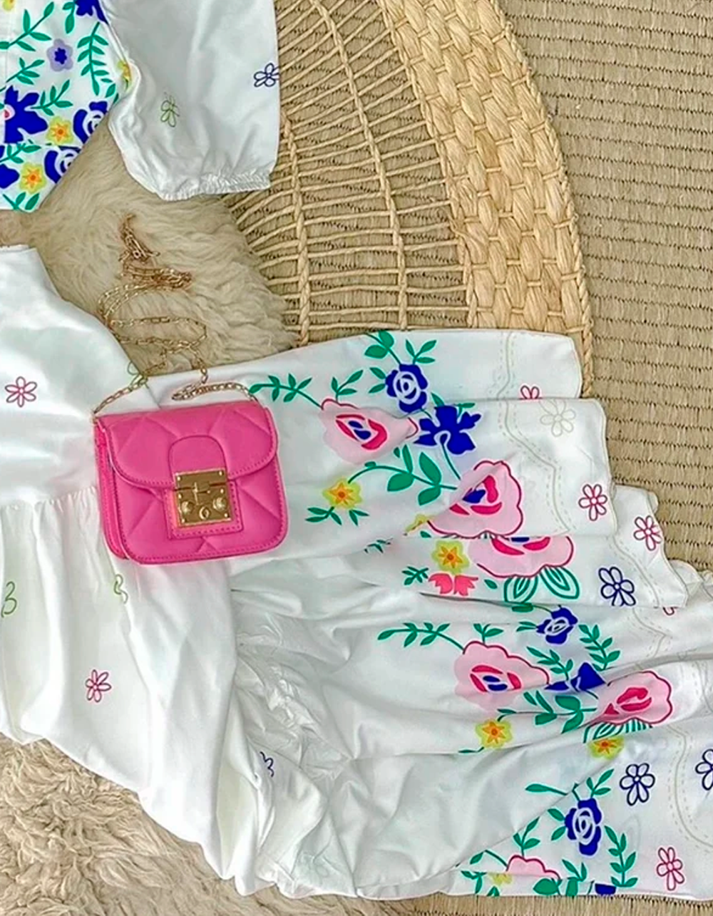 Conjunto Floral Evelyn
