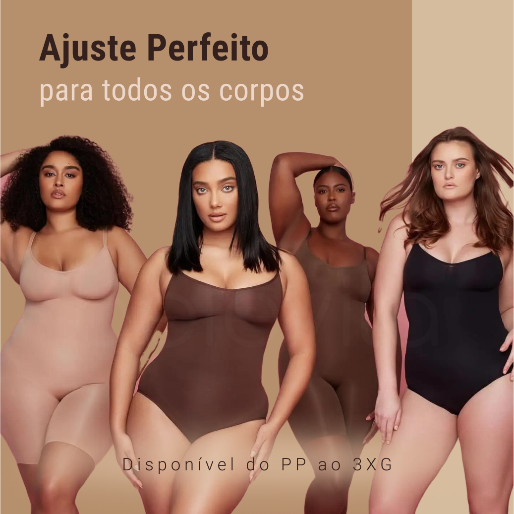 Body Modelador ShapeSlin™ - Compre 1 Leve 2!
