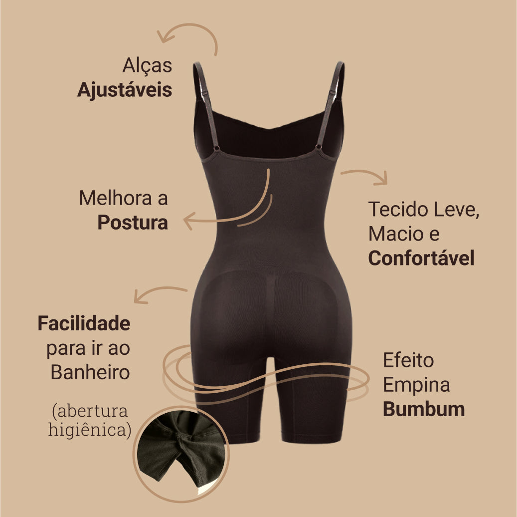 Body Modelador ShapeSlin™ - Compre 1 Leve 2!