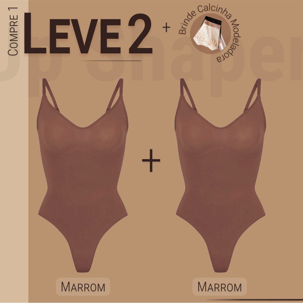 Body Modelador ShapeSlin™ - Compre 1 Leve 2!