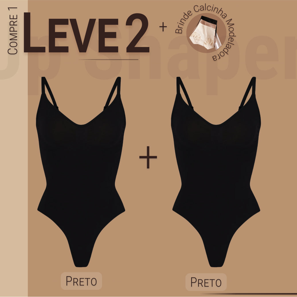 Body Modelador ShapeSlin™ - Compre 1 Leve 2!