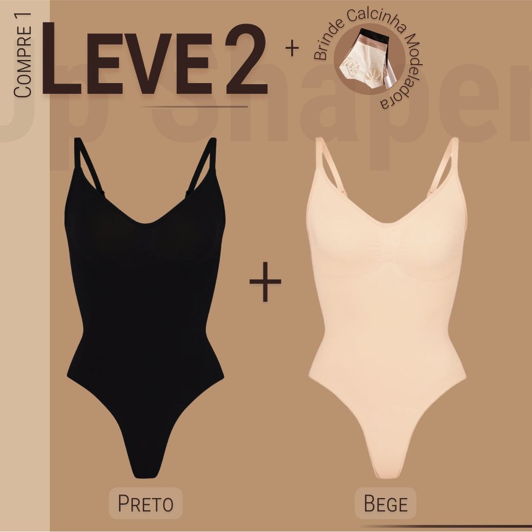 Body Modelador ShapeSlin™ - Compre 1 Leve 2!
