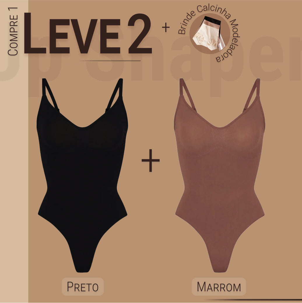 Body Modelador ShapeSlin™ - Compre 1 Leve 2!