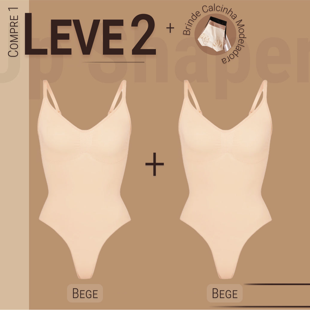Body Modelador ShapeSlin™ - Compre 1 Leve 2!