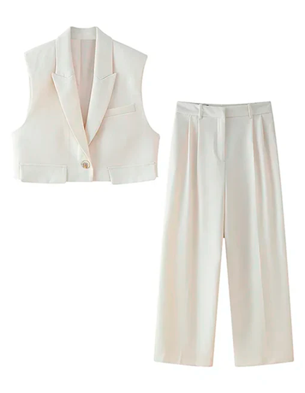 Conjunto Decote Em V Sabrina