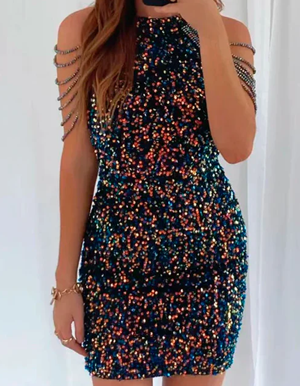 Vestido Ombros De Fora Alissa