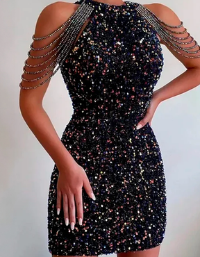 Vestido Ombros De Fora Alissa