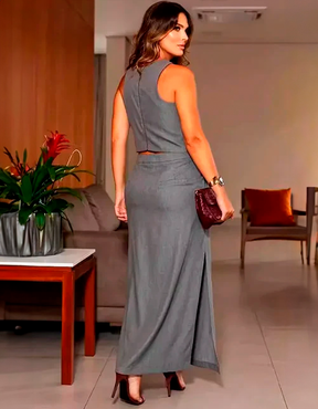 Conjunto Alfaiataria Feminino Léia