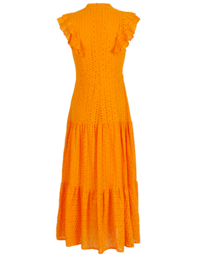 Vestido Longo Babados Thaynara