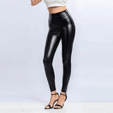 Calça de Couro Aveludada - Seduce™