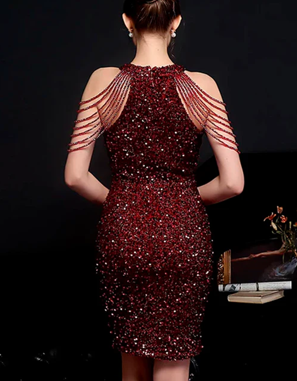 Vestido Ombros De Fora Alissa