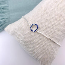PULSEIRA REDONDA CRAVEJADA VENEZIANA