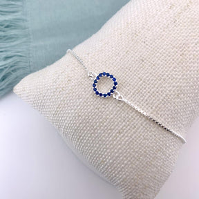 PULSEIRA REDONDA CRAVEJADA VENEZIANA