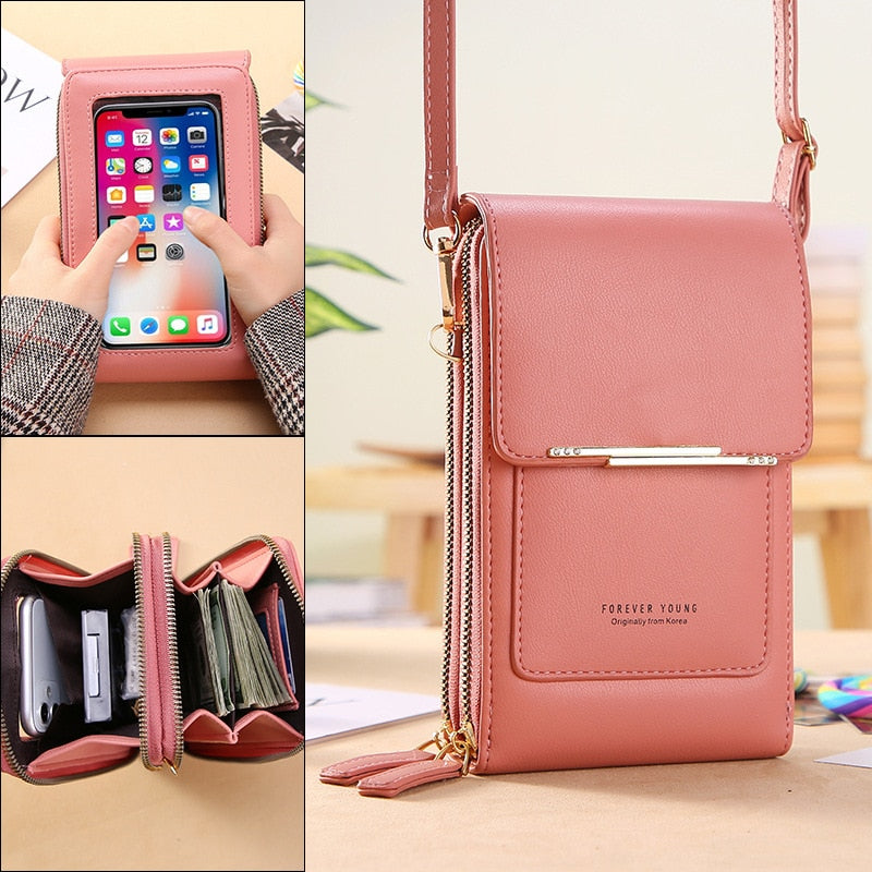 Bolsa Feminina Forever 2 em 1 Courino Premium