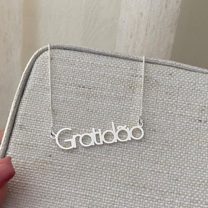 GARGANTILHA GRATIDÃO