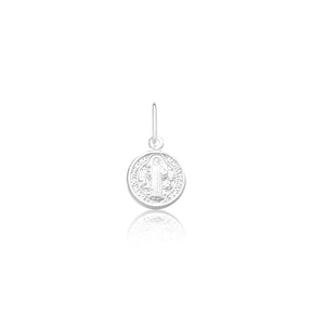 PINGENTE SÃO BENTO ESTAMPARIA MINI 0,8MM