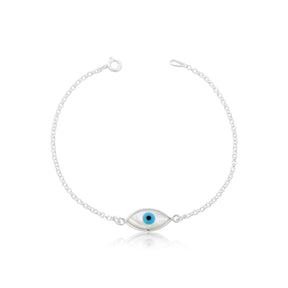 PULSEIRA OLHO GREGO MADRE NAVETE ELO PORTUGUÊS